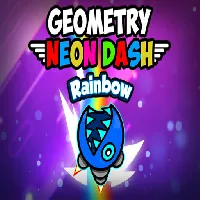Geometry Neon Dash Rainbow - Gitlab Games