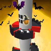 Helix Jump Halloween - Gitlab Games