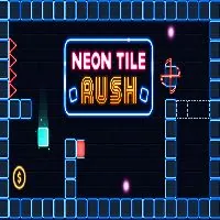 Neon Tile Rush - Gitlab Games