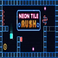 Neon Tile Rush - Gitlab Games
