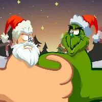 Thumb Fighter Christmas - Gitlab Games